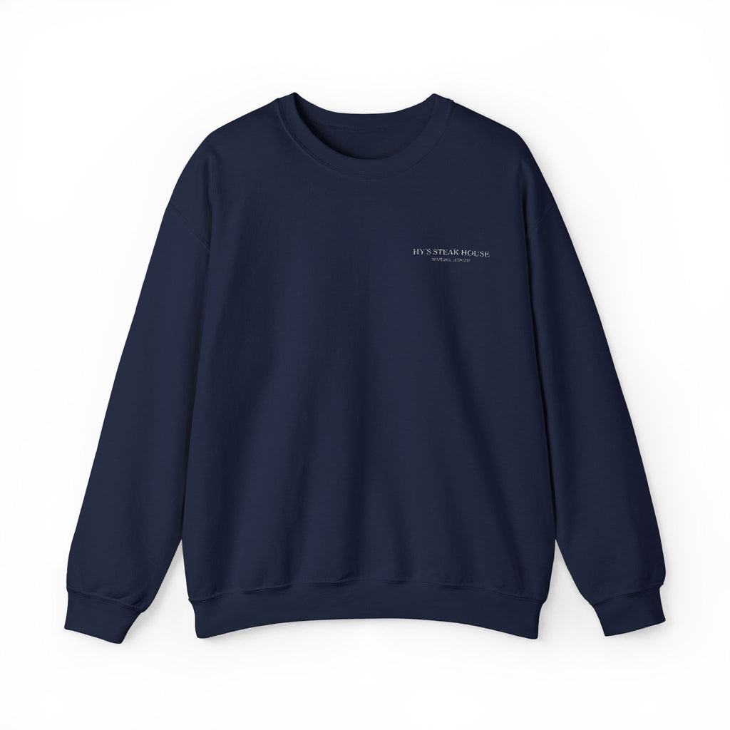 Embroidered Crewneck Sweatshirt - Hy's Steak House