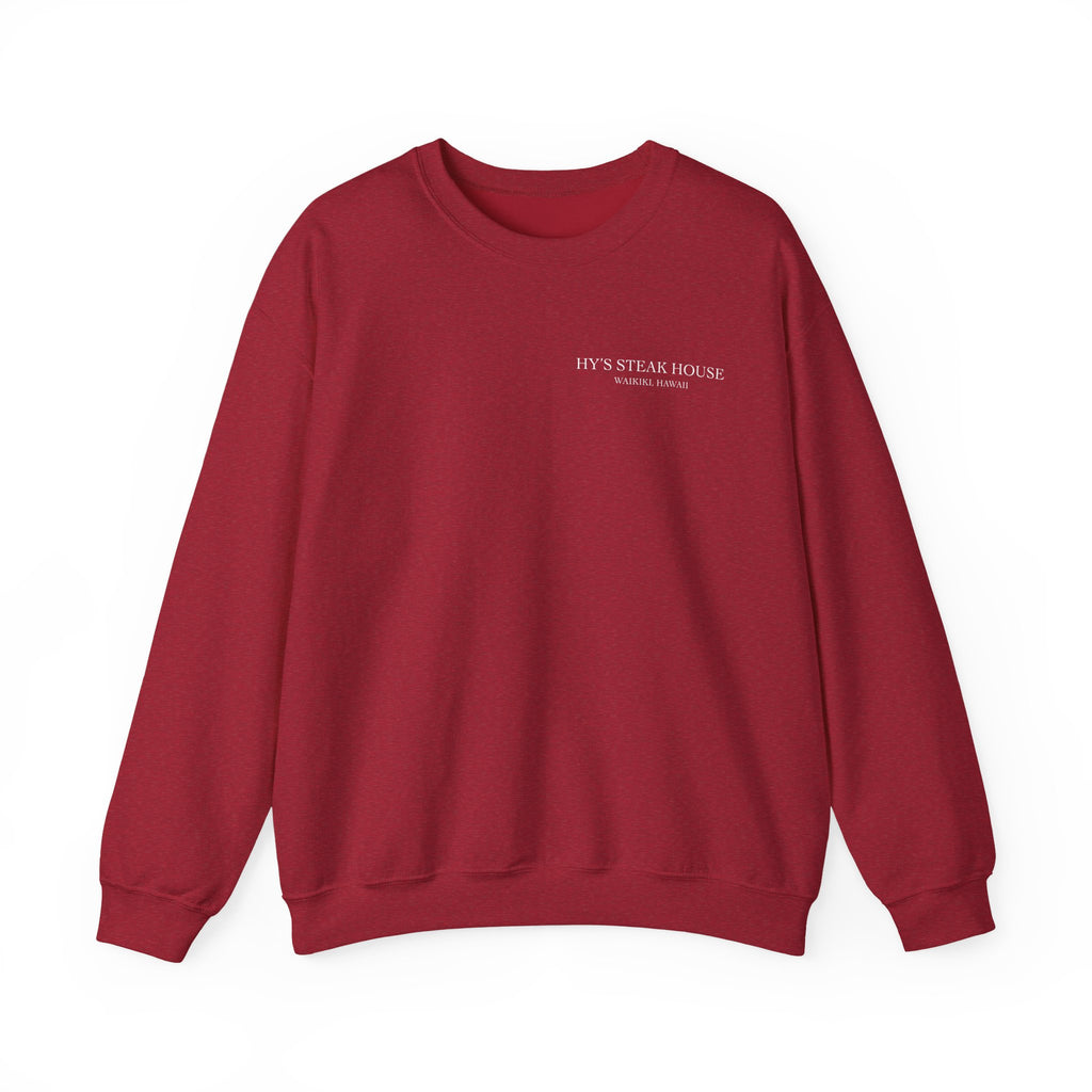 Embroidered Crewneck Sweatshirt - Hy's Steak House
