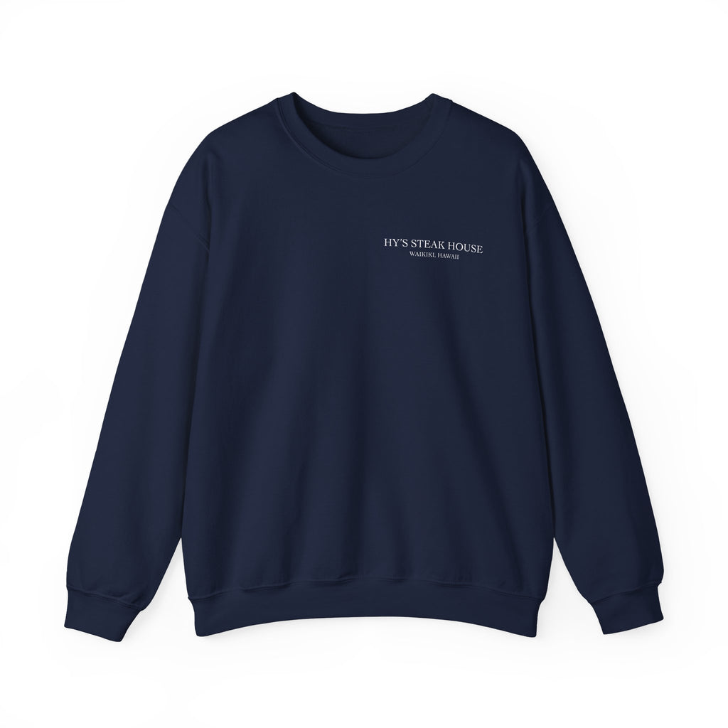 Embroidered Crewneck Sweatshirt - Hy's Steak House