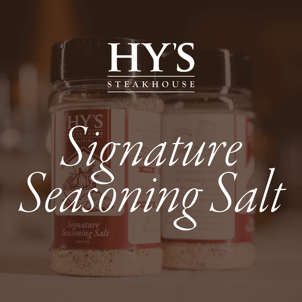 HY'S · SIGNATURE SEASONING SALT