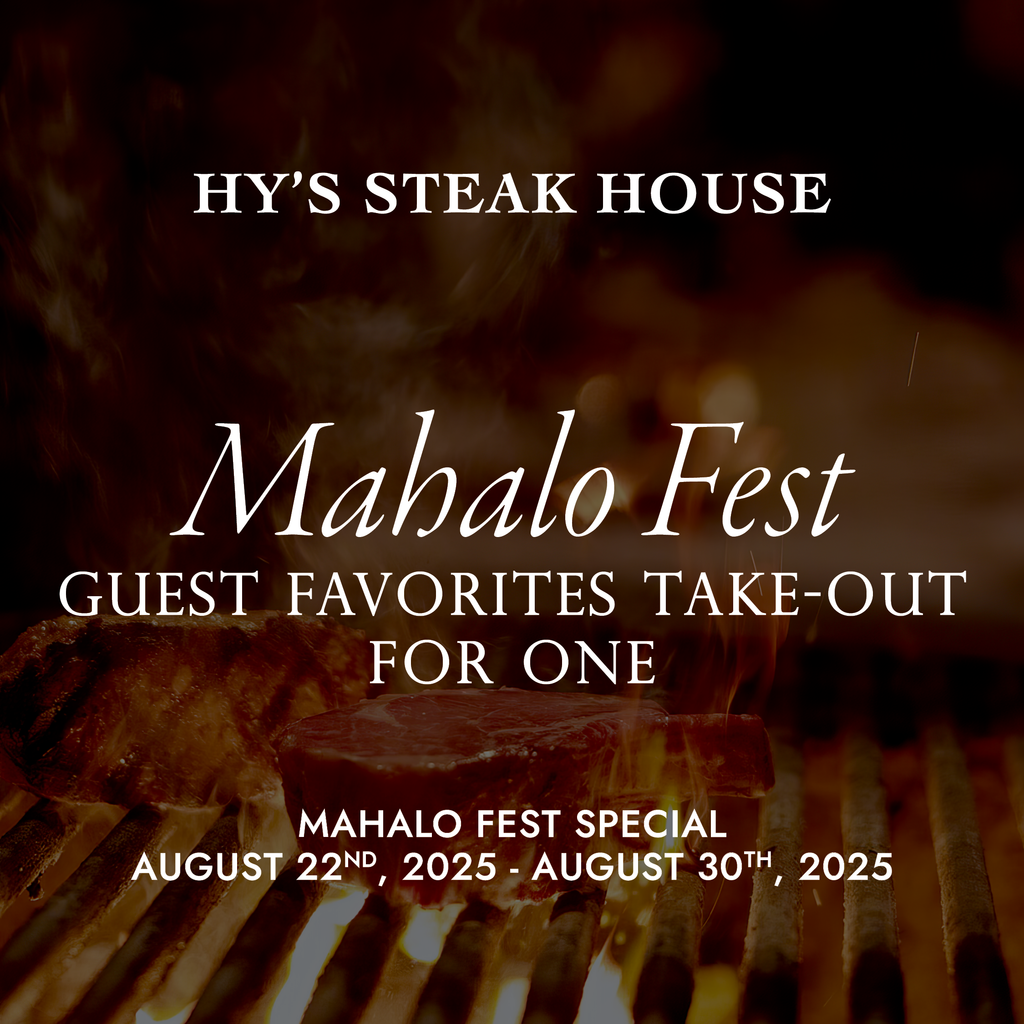 MAHALO FEST · ON-DEMAND GUEST FAVORITES SET MENU