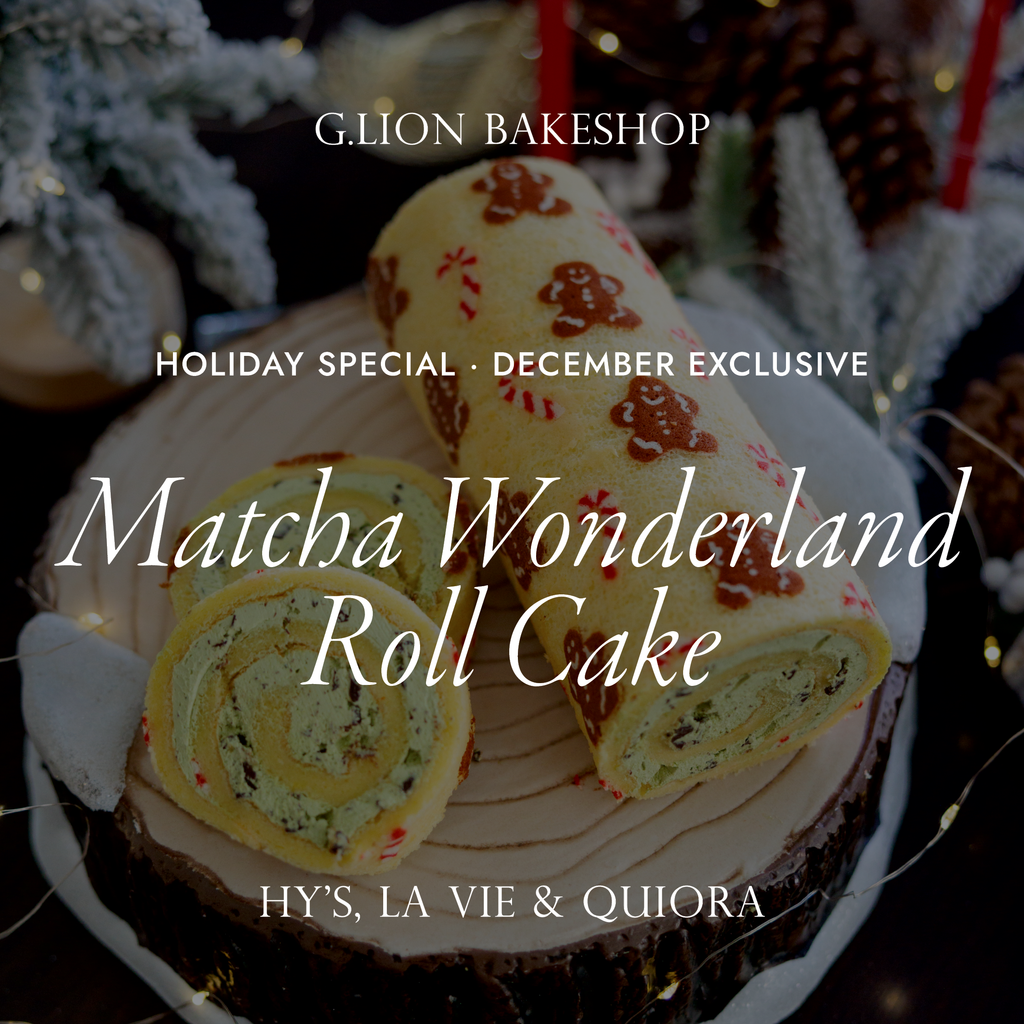 MATCHA WONDERLAND ROLL CAKE