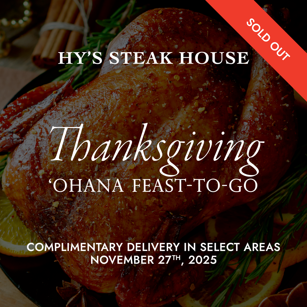 DELIVERY · THANKSGIVING 'OHANA FEAST-TO-GO