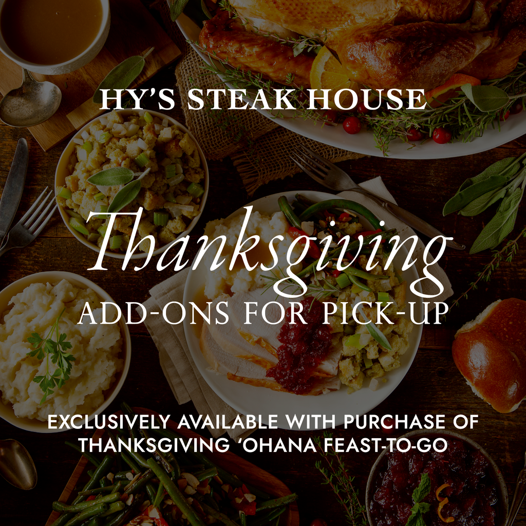 PICK UP ADD-ONS · THANKSGIVING FEAST