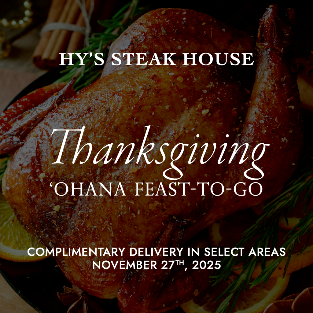 DELIVERY · THANKSGIVING 'OHANA FEAST-TO-GO
